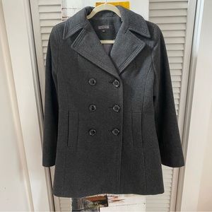 Kenneth Cole Reaction double breasted pea coat